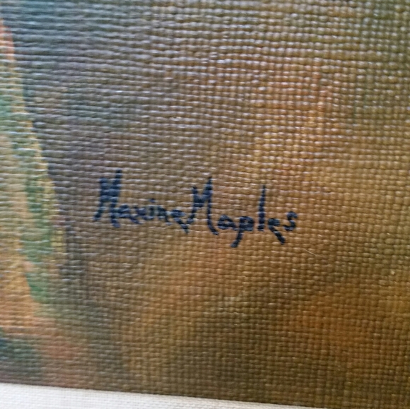 Africana Original Art Painted in 1983 - Picture 4 of 5